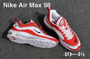 nike air max 98 france prix usine off white red
